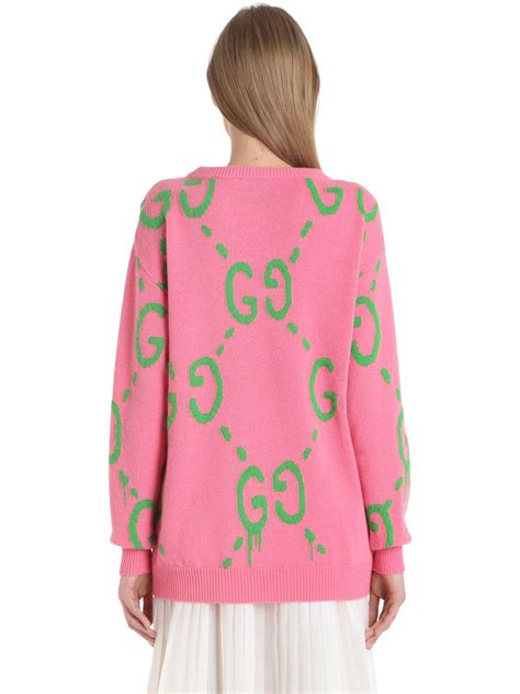 gucci woolen sweater|Gucci sweater for women.